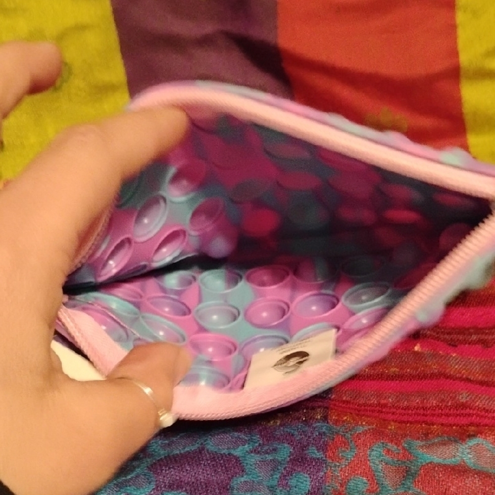 Colorful Pop Bubble Pencil Case - Picture 3 of 4